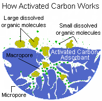 carbon pores illustration